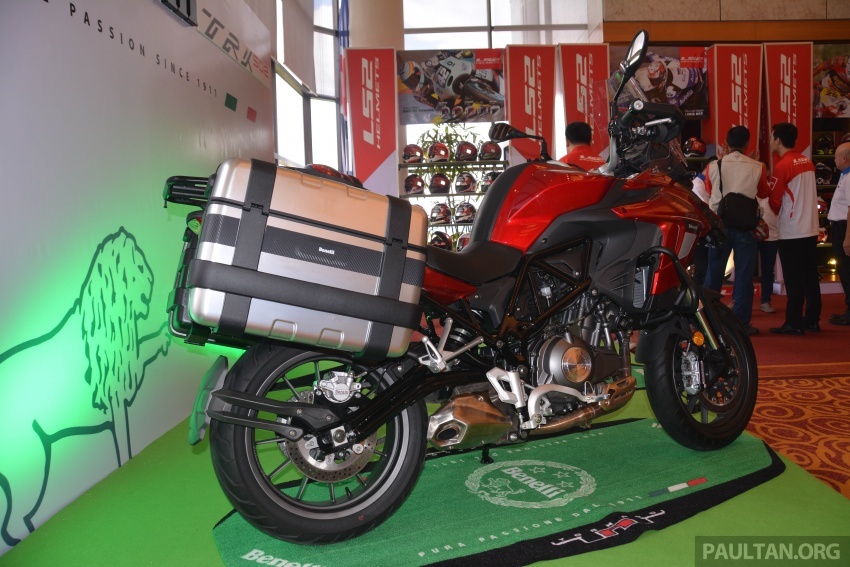 Benelli Malaysia lancarkan motosikal jelajah TRK 502 dari RM30,621 dan model sports 302R pada RM23,201 638721