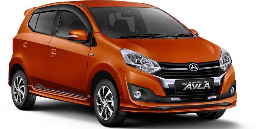 Toyota Agya dan Daihatsu Ayla 2017 facelift diperkenal untuk pasaran Indonesia – enjin 1.2L 3NR-FE baharu 643024