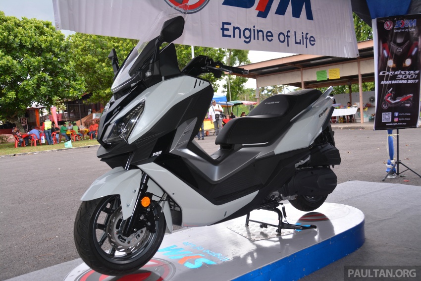 2017 SYM Cruisym 300i shown at Gempaq Penang 2.0 638380