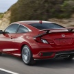 Honda Civic Si Coupe dan Sedan diperkenalkan di Amerika – 205 hp/260 Nm, 6 kelajuan-manual, LSD