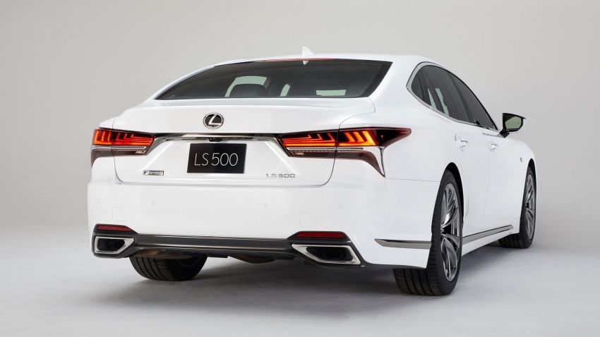 Lexus LS F Sport 2018 – prestasi, rupa lebih dinamik 644098