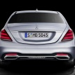 W222 Mercedes-Benz S-Class facelift debuts – new engines, enhanced styling, additional technologies