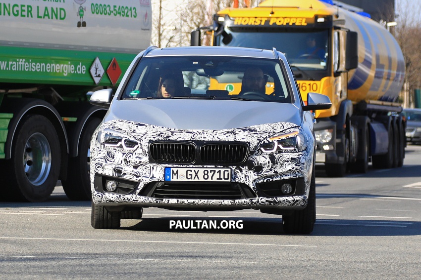 SPIED: F45 BMW 2 Series Active Tourer LCI spotted 639032