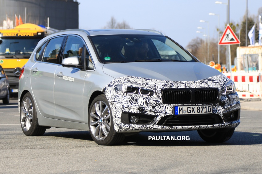 SPIED: F45 BMW 2 Series Active Tourer LCI spotted 639034