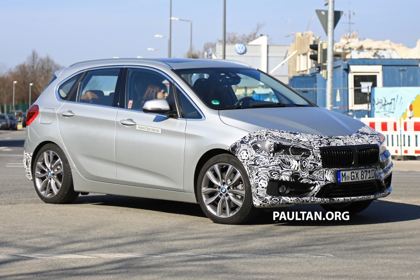 SPIED: F45 BMW 2 Series Active Tourer LCI spotted 639035