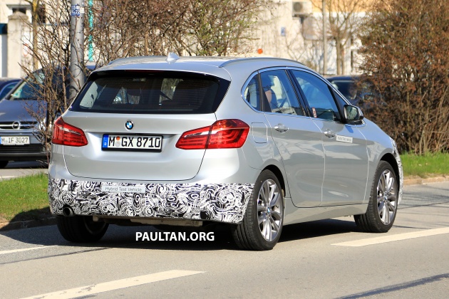 SPIED: F45 BMW 2 Series Active Tourer LCI spotted