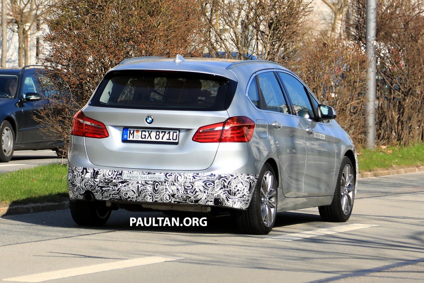 SPIED: F45 BMW 2 Series Active Tourer LCI spotted 639048