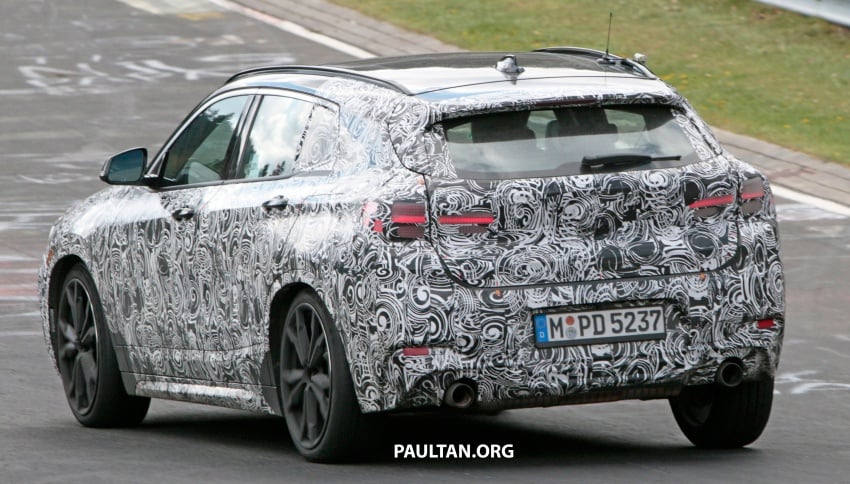 SPYSHOTS: BMW X2 undergoes Nurburgring testing 650533