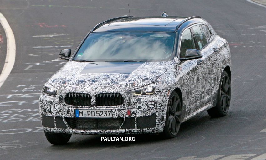 SPYSHOTS: BMW X2 undergoes Nurburgring testing 650525