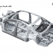D5 Audi A8 to use multi-material space frame chassis