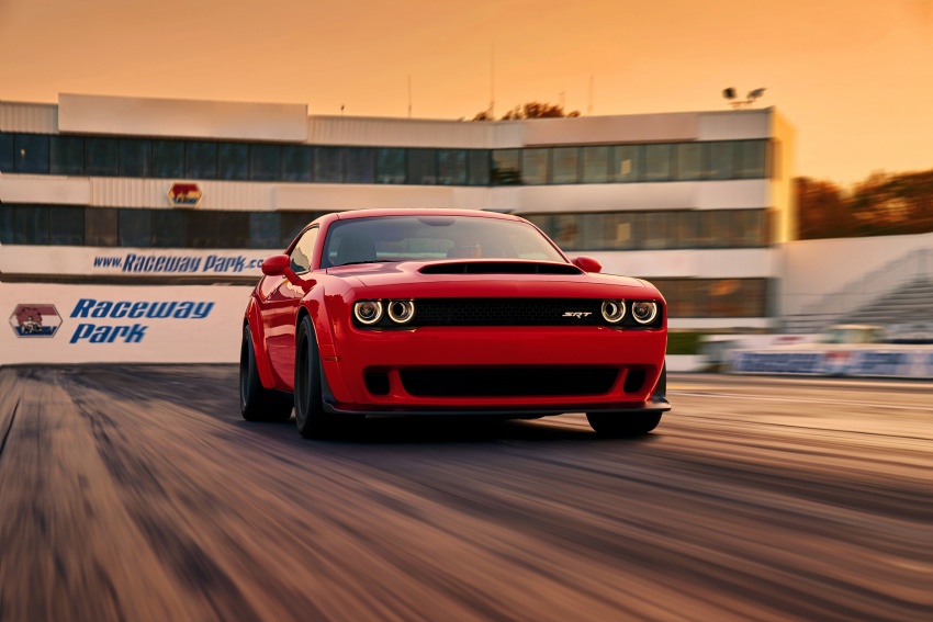 Dodge Challenger SRT Demon – world’s quickest production car with 840 hp, 0-100 km/h in 2.3 secs 643885