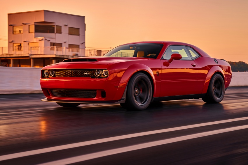 Dodge Challenger SRT Demon – world’s quickest production car with 840 hp, 0-100 km/h in 2.3 secs 643895