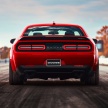 Dodge Challenger SRT Demon – world’s quickest production car with 840 hp, 0-100 km/h in 2.3 secs