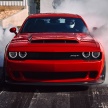 Dodge Challenger SRT Demon – world’s quickest production car with 840 hp, 0-100 km/h in 2.3 secs