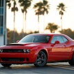 Dodge Challenger SRT Demon – world’s quickest production car with 840 hp, 0-100 km/h in 2.3 secs
