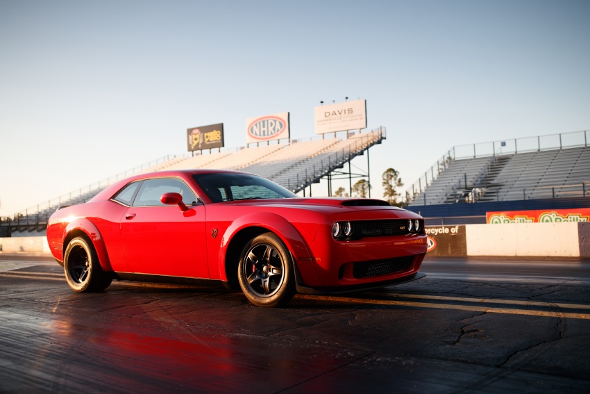 Dodge Challenger SRT Demon – world’s quickest production car with 840 hp, 0-100 km/h in 2.3 secs 644035