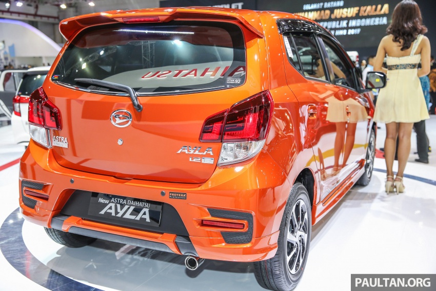 IIMS 2017: Daihatsu Ayla and Toyota Agya LCGC twins 651527