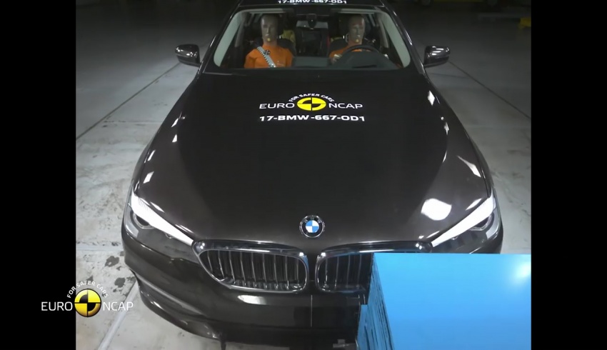 G30 BMW 5 Series secures five-star Euro NCAP rating 646012
