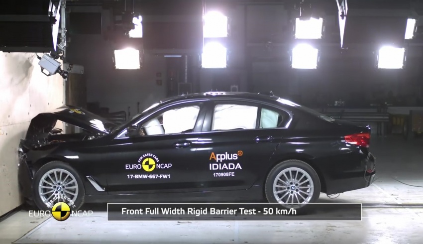 G30 BMW 5 Series secures five-star Euro NCAP rating 646015