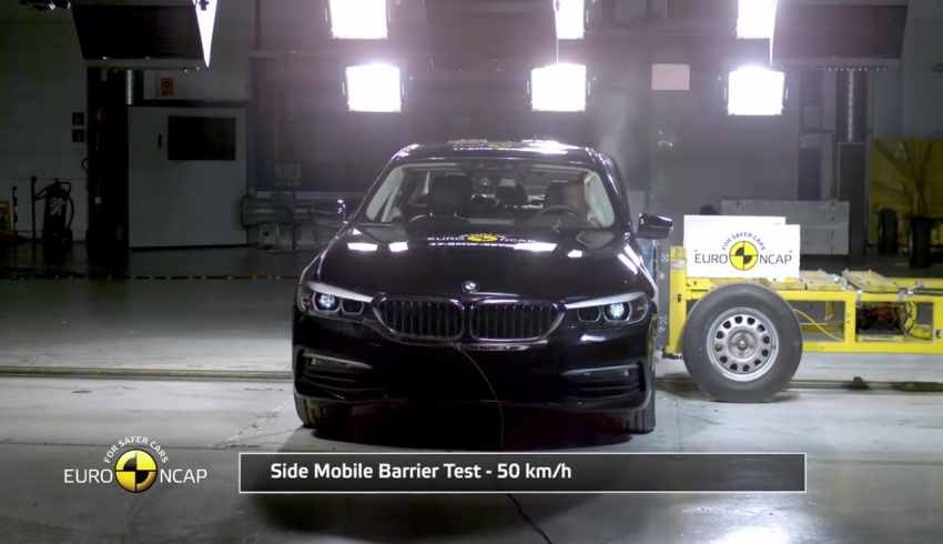 G30 BMW 5 Series secures five-star Euro NCAP rating 646016