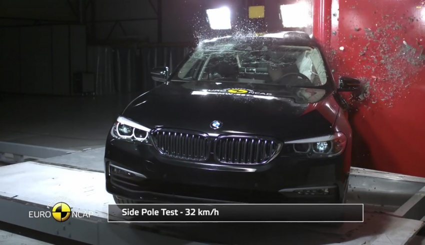 G30 BMW 5 Series secures five-star Euro NCAP rating 646018