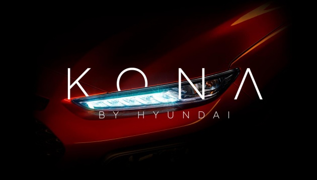 <em>Teaser</em> Hyundai Kona disiarkan – bakal cabar Honda HR-V dan Toyota C-HR dalam pasaran SUV segmen-B