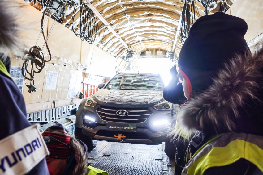 Hyundai Santa Fe survives trip across the Antarctic 650364