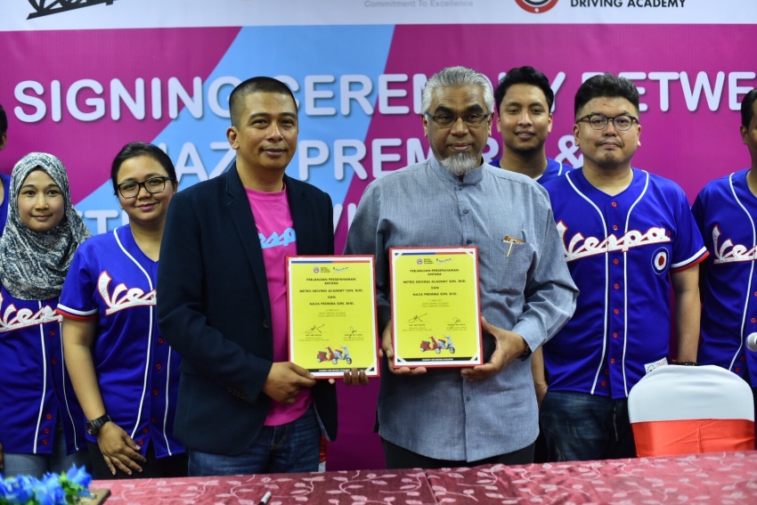 Vespa Malaysia tandatangani perjanjian dengan Metro Driving Academy – beli Vespa, dapat kelas B2 percuma 646358