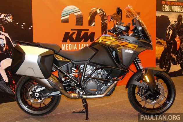 2017 KTM Super Adventure S and Super Duke R Malaysia launch – RM115,000 and RM118,000, incl. GST