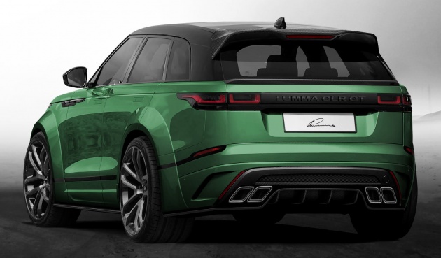 Lumma Design wide bodies the Range Rover Velar