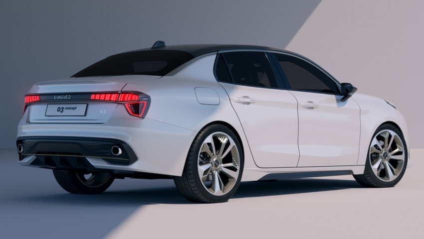 Lynk & Co 03 sedan concept to make Shanghai debut – to feature Volvo engines, hybrid technology Image #646571