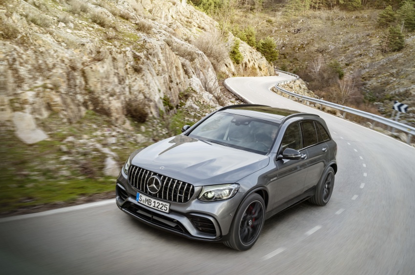 Mercedes-AMG GLC63 4Matic+ and GLC63 4Matic+ Coupe unveiled – 4.0 litre twin-turbo V8, 510 hp 640028