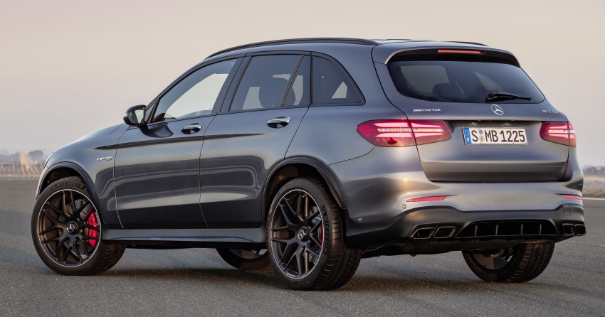 Mercedes-AMG GLC63 4Matic+ and GLC63 4Matic+ Coupe unveiled – 4.0 litre twin-turbo V8, 510 hp 640034
