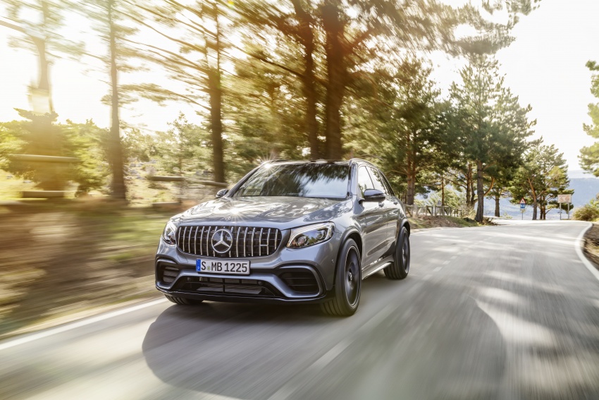 Mercedes-AMG GLC63 4Matic+ and GLC63 4Matic+ Coupe unveiled – 4.0 litre twin-turbo V8, 510 hp 640019