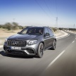 Mercedes-AMG GLC63 4Matic+ and GLC63 4Matic+ Coupe unveiled – 4.0 litre twin-turbo V8, 510 hp