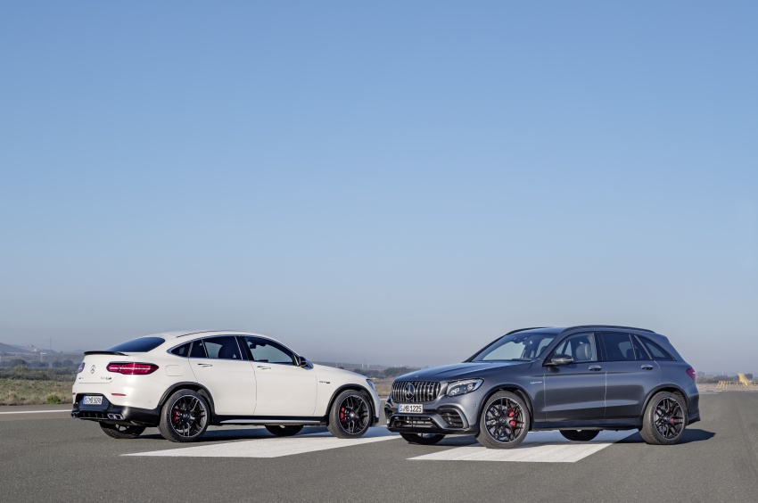 Mercedes-AMG GLC63 4Matic+ and GLC63 4Matic+ Coupe unveiled – 4.0 litre twin-turbo V8, 510 hp 640076