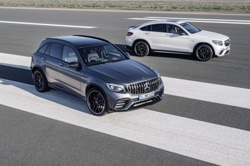 Mercedes-AMG GLC63 4Matic+ and GLC63 4Matic+ Coupe unveiled – 4.0 litre twin-turbo V8, 510 hp 640077
