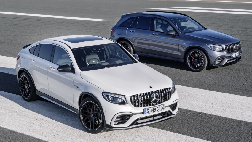 Mercedes-AMG GLC63 4Matic+ and GLC63 4Matic+ Coupe unveiled – 4.0 litre twin-turbo V8, 510 hp 640078