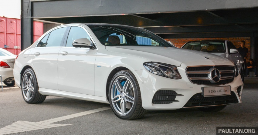 Mercedes-Benz E350e plug-in hybrid set for Q3 debut in Malaysia – CKD, expected to be just under RM400k Image #648361