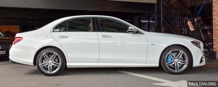 Mercedes-Benz E350e plug-in hybrid set for Q3 debut in Malaysia – CKD, expected to be just under RM400k Image #648379