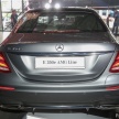 Mercedes-Benz E350e plug-in hybrid set for Q3 debut in Malaysia – CKD, expected to be just under RM400k