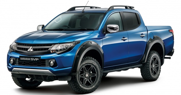 Mitsubishi Triton Barbarian SVP – limited to 250 units