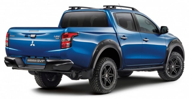 Mitsubishi Triton Barbarian SVP – terhad 250 unit