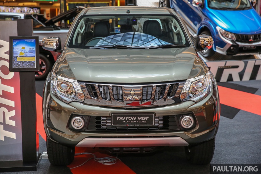 GALERI: Mitsubishi Triton 2017 di Malaysia dipertingkatkan – tujuh beg udara, kawalan kestabilan aktif didatangkan standard untuk varian Adventure 640551