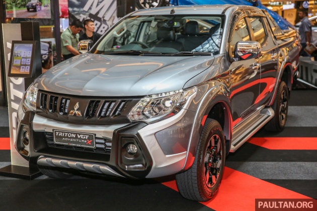 GALERI: Mitsubishi Triton 2017 di Malaysia dipertingkatkan – tujuh beg udara, kawalan kestabilan aktif didatangkan standard untuk varian Adventure