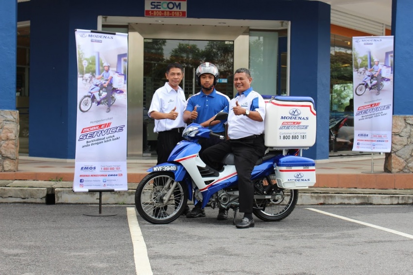 Modenas perkenal khidmat bergerak di lima kawasan 652121