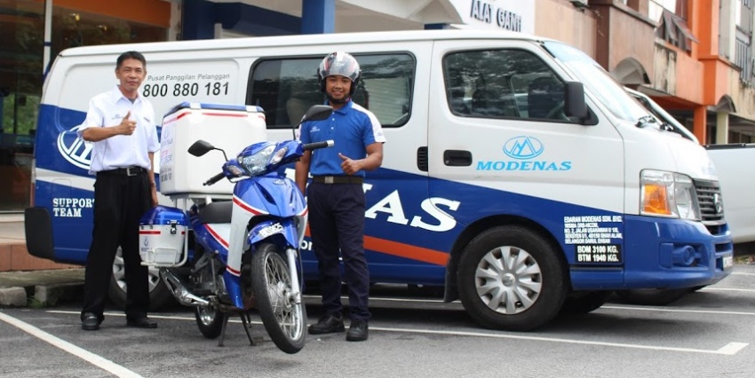 Modenas perkenal khidmat bergerak di lima kawasan 652122