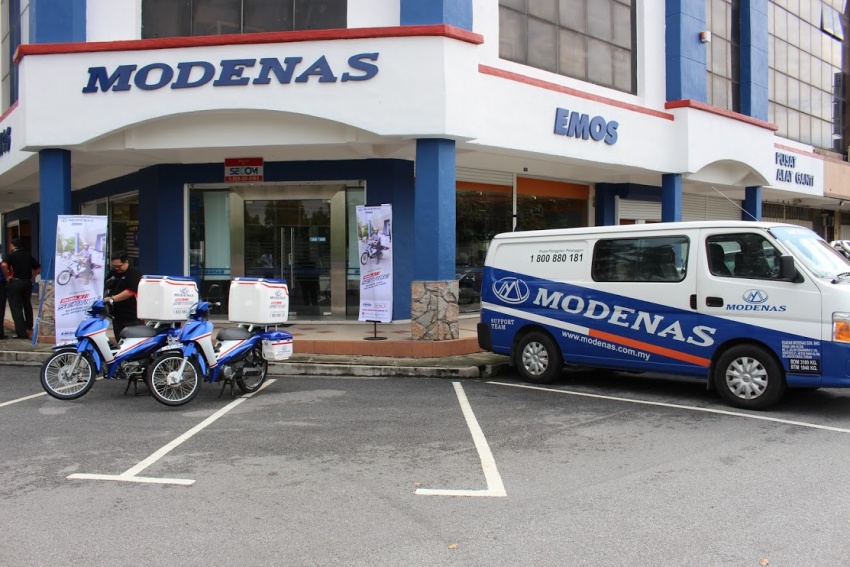 Modenas perkenal khidmat bergerak di lima kawasan 652124