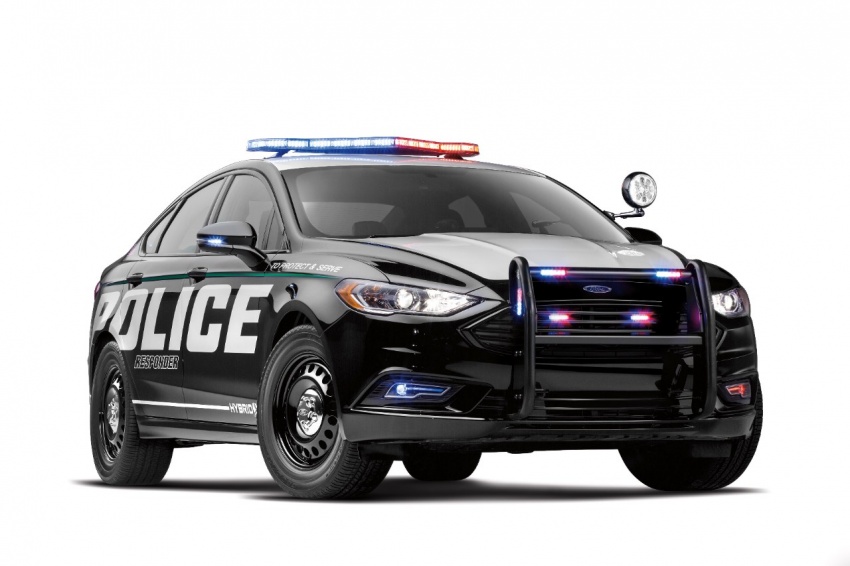 Ford Police Responder Hybrid – sedan hibrid pertama dengan kemampuan penuh untuk mengejar penjahat 643266