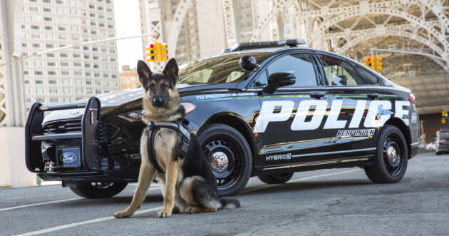 Ford Police Responder Hybrid Sedan – industry first